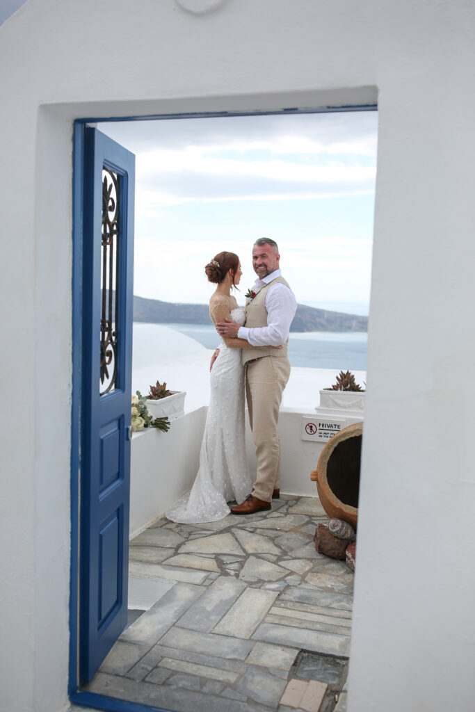 svatba v Řecku na Santorini
