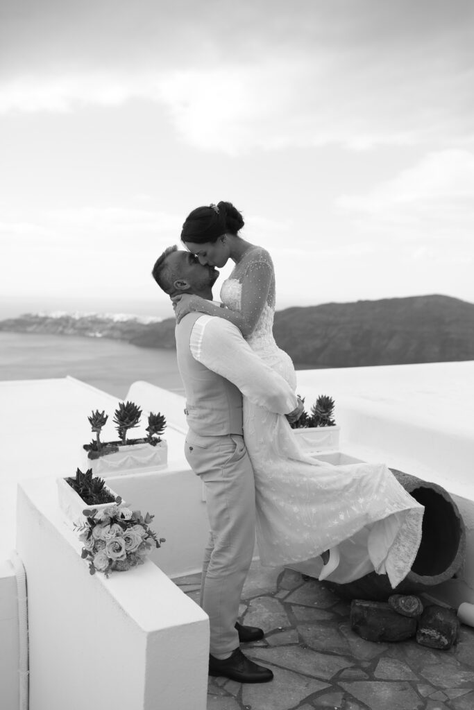 svatba v Řecku na Santorini