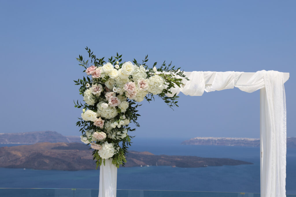 svatba v Řecku na Santorini