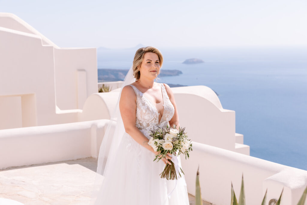 svatba v Řecku na Santorini