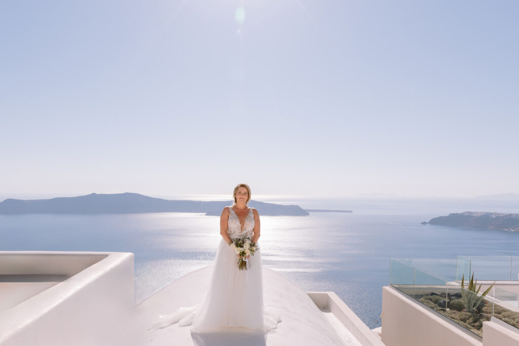 svatba v Řecku na Santorini