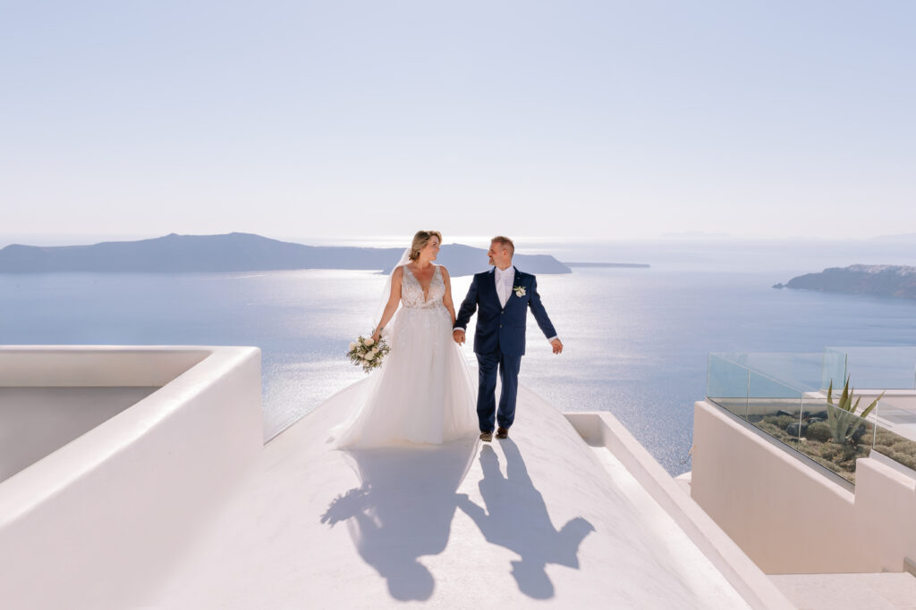 svatba v Řecku na Santorini