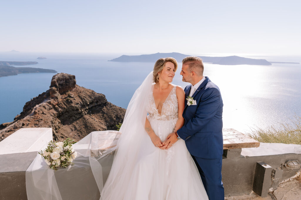 svatba v Řecku na Santorini