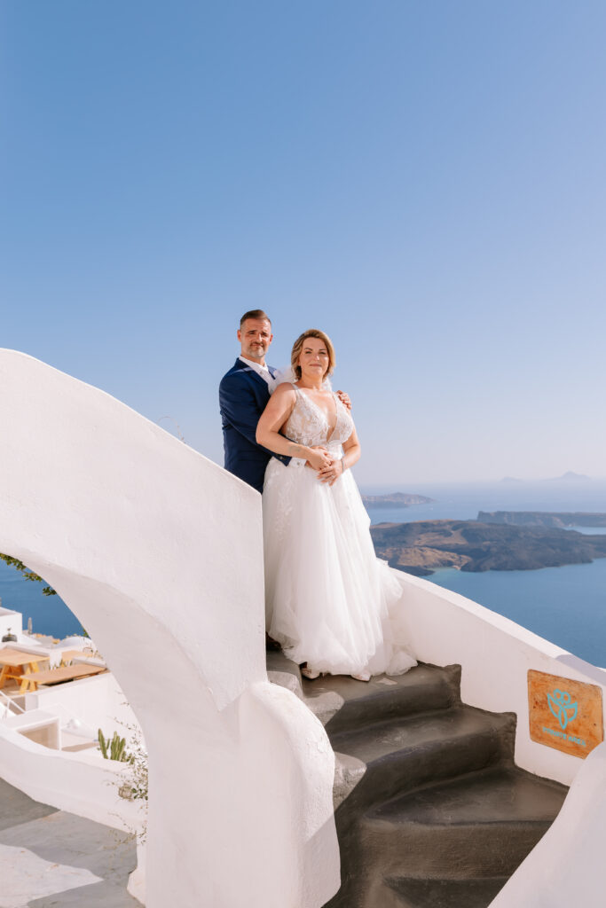 svatba v Řecku na Santorini