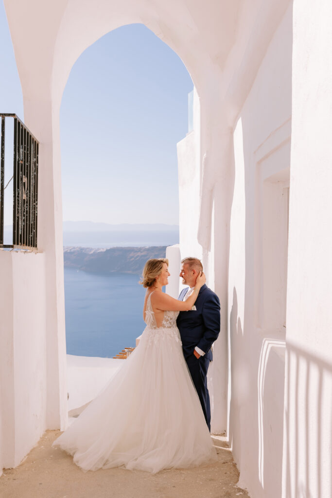 svatba v Řecku na Santorini