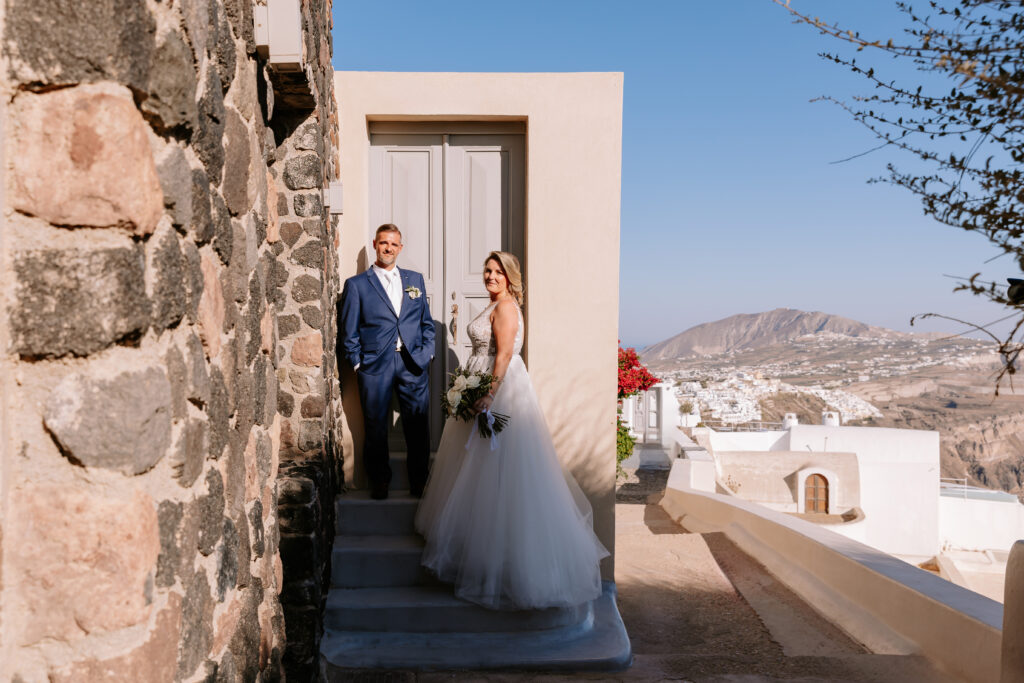 svatba v Řecku na Santorini