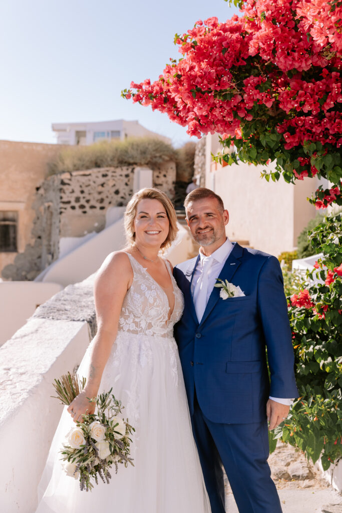 svatba v Řecku na Santorini