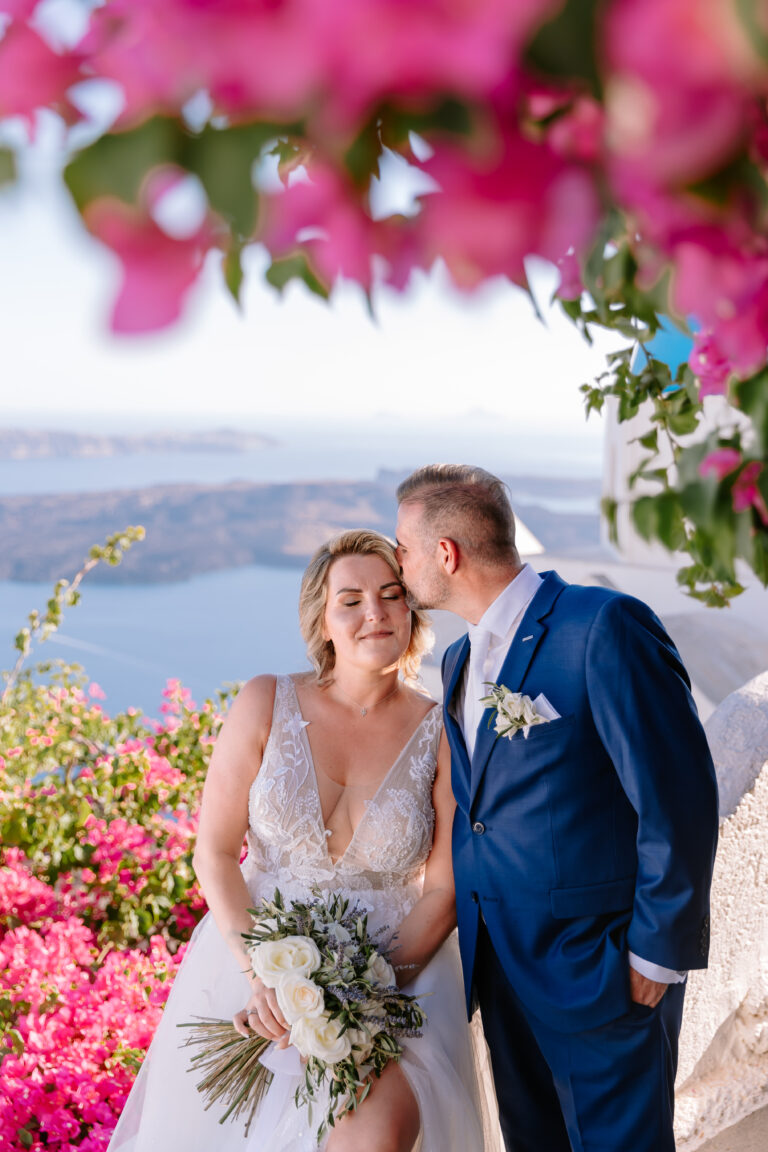 svatba v Řecku na Santorini