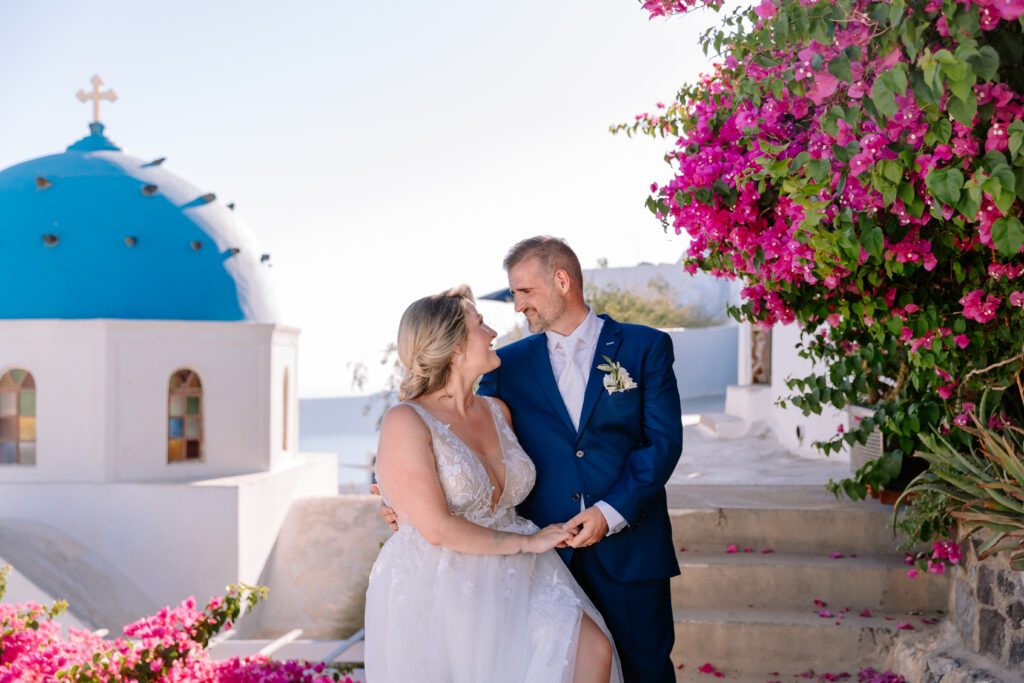 svatba v Řecku na Santorini