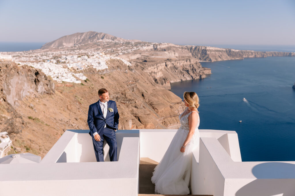 svatba v Řecku na Santorini