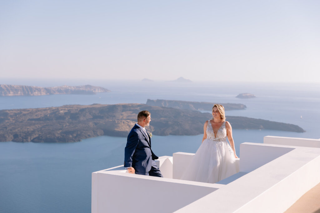 svatba v Řecku na Santorini