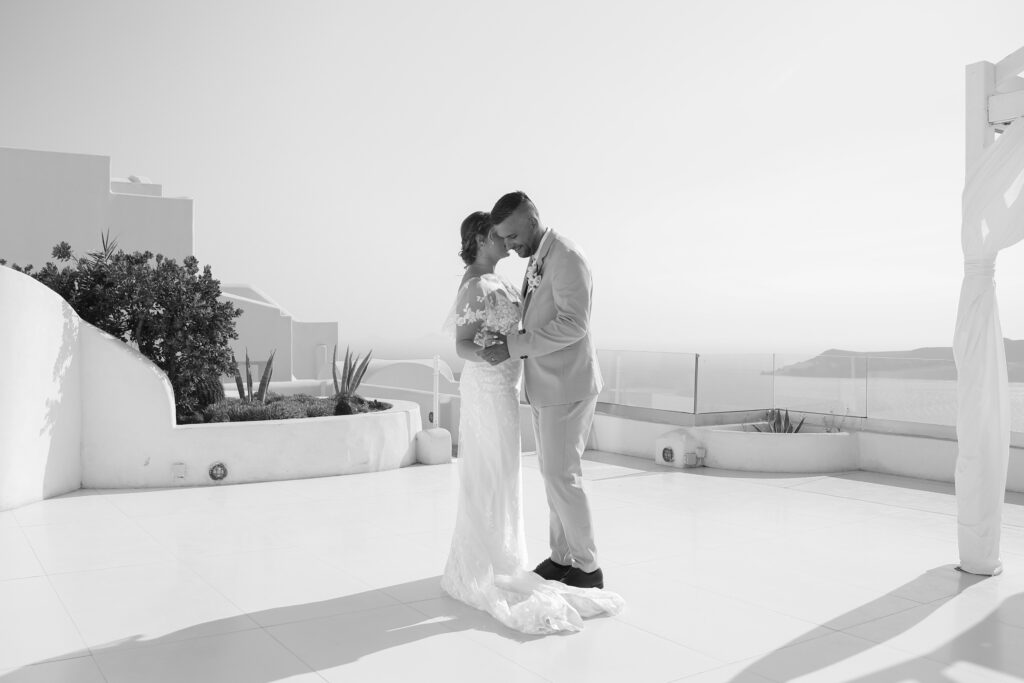 svatba v Řecku na Santorini