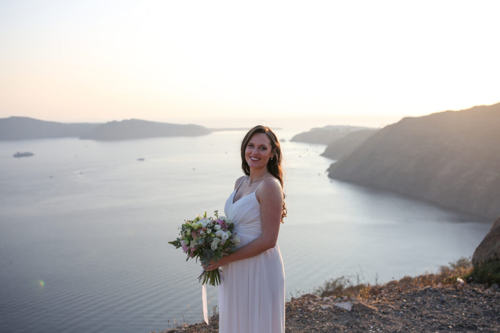 svatba v Řecku na Santorini