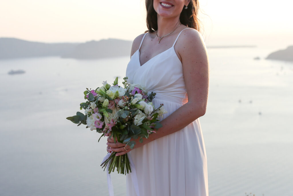 svatba v Řecku na Santorini