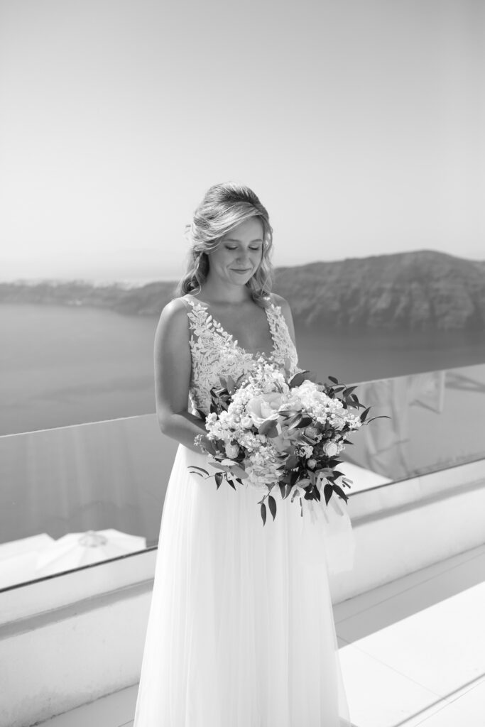 svatba v Řecku na Santorini