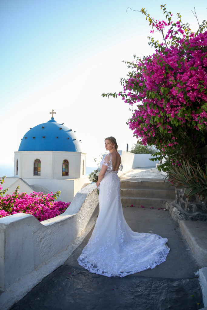 svatba v Řecku na Santorini