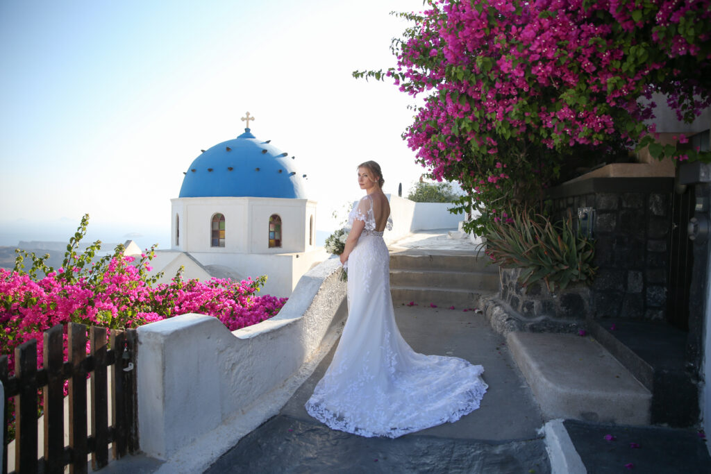 svatba v Řecku na Santorini