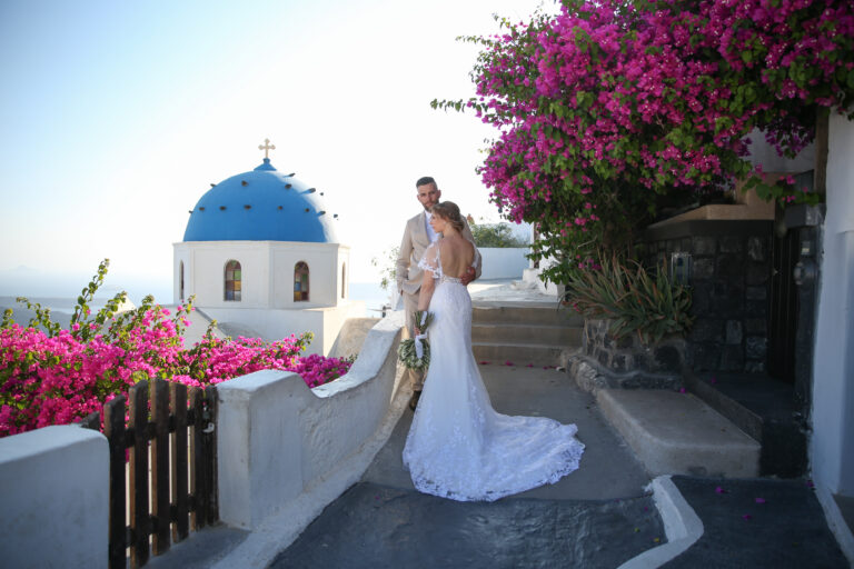 svatba v Řecku na Santorini