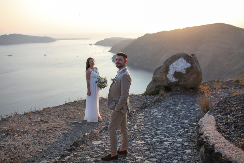 svatba v Řecku na Santorini