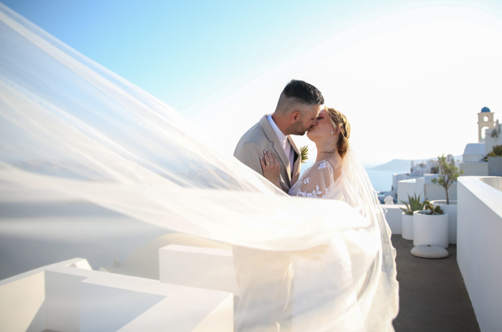 svatba v Řecku na Santorini