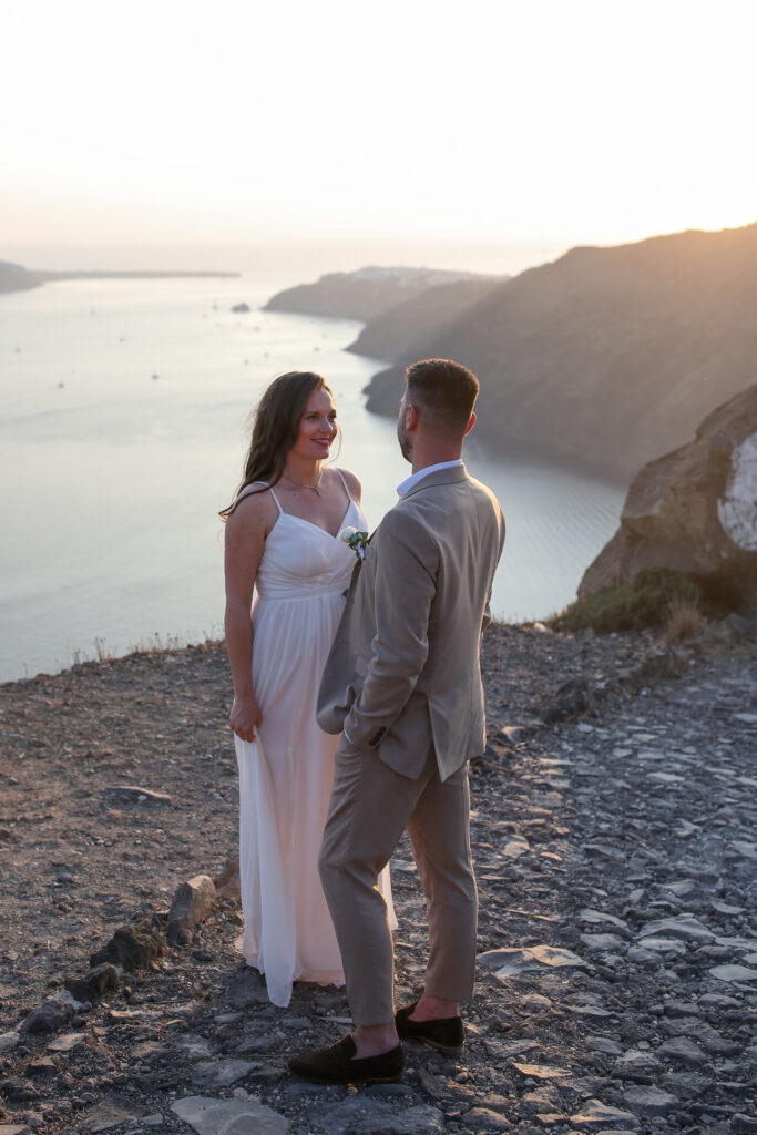 svatba v Řecku na Santorini