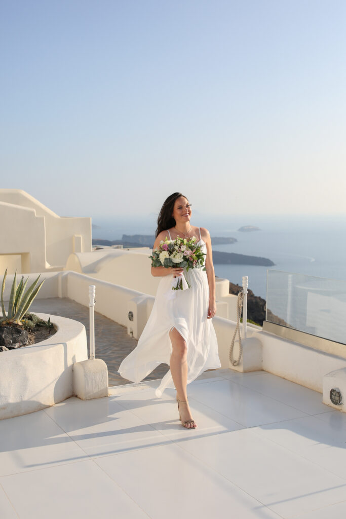 svatba v Řecku na Santorini