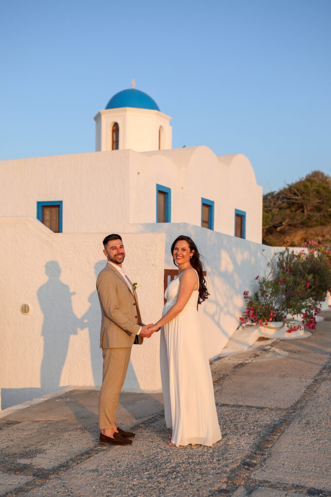 svatba v Řecku na Santorini
