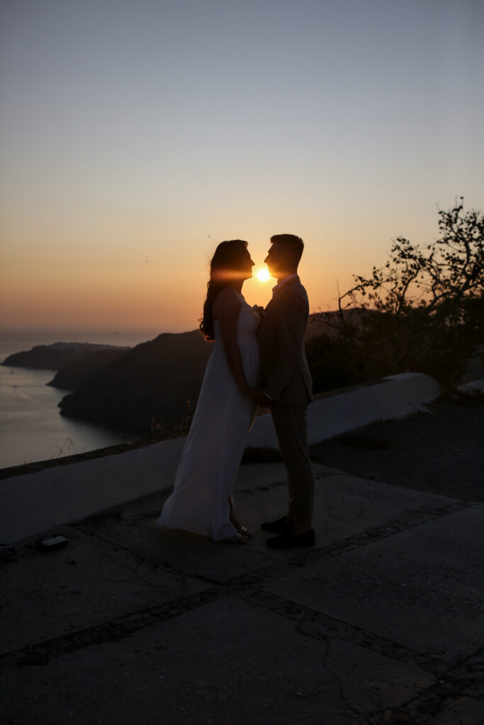 svatba v Řecku na Santorini