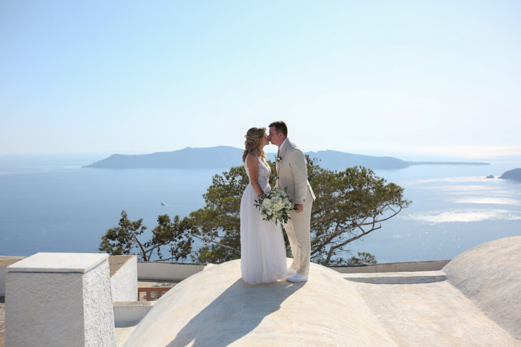 svatba v Řecku na Santorini