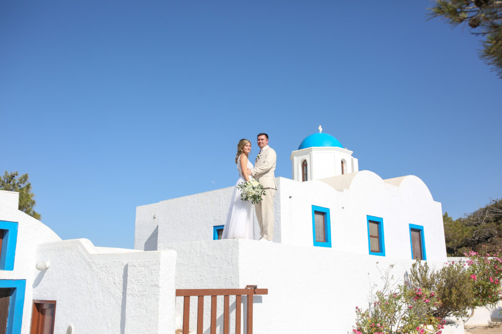 svatba v Řecku na Santorini