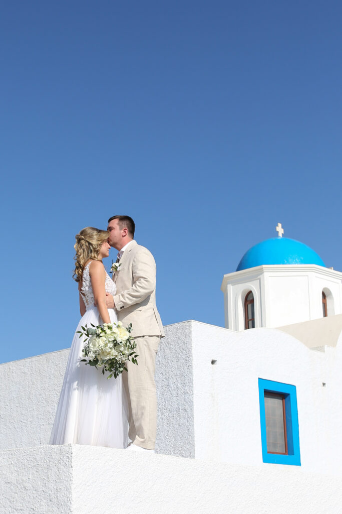 svatba v Řecku na Santorini