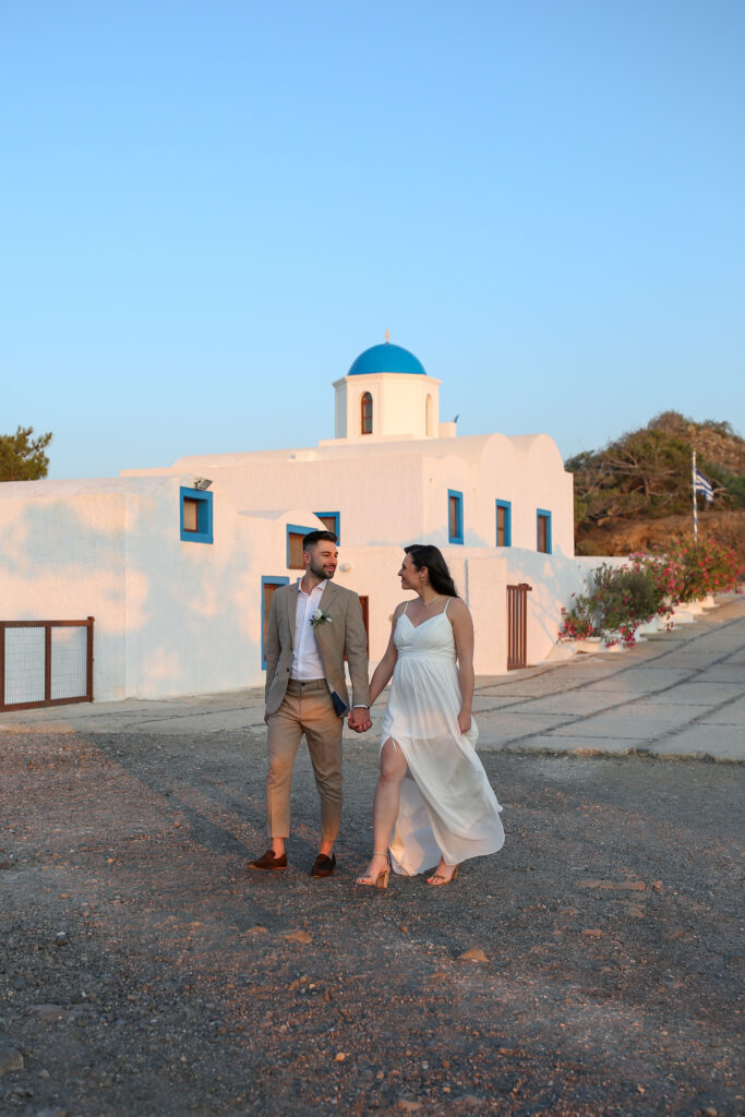 svatba v Řecku na Santorini