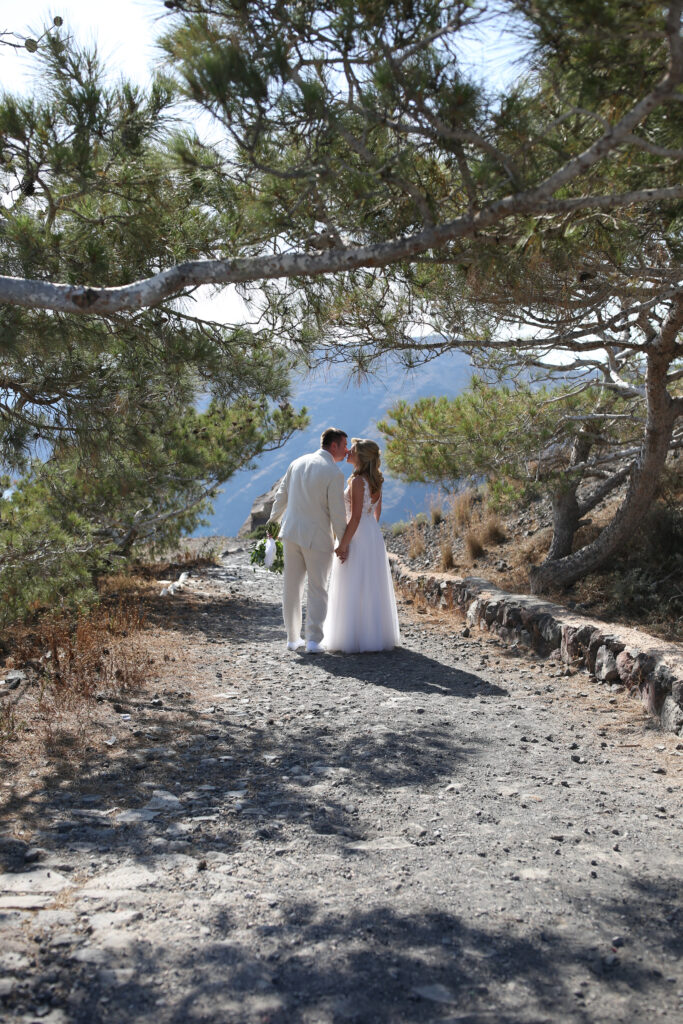 svatba v Řecku na Santorini