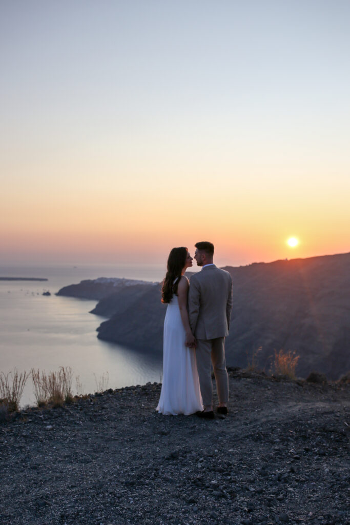 svatba v Řecku na Santorini