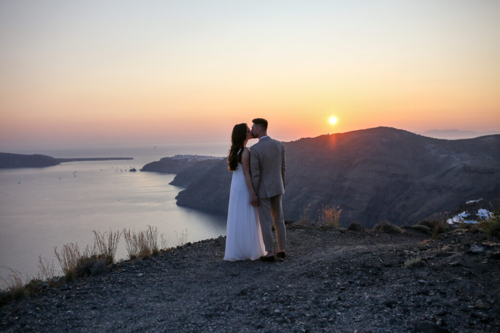svatba v Řecku na Santorini