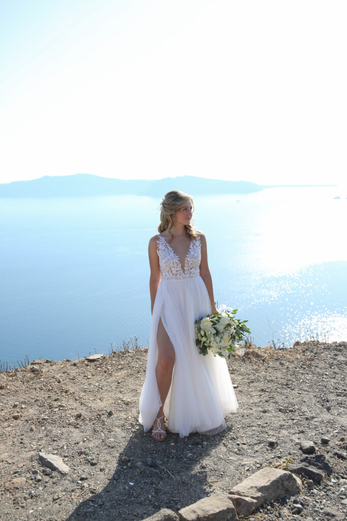 svatba v Řecku na Santorini