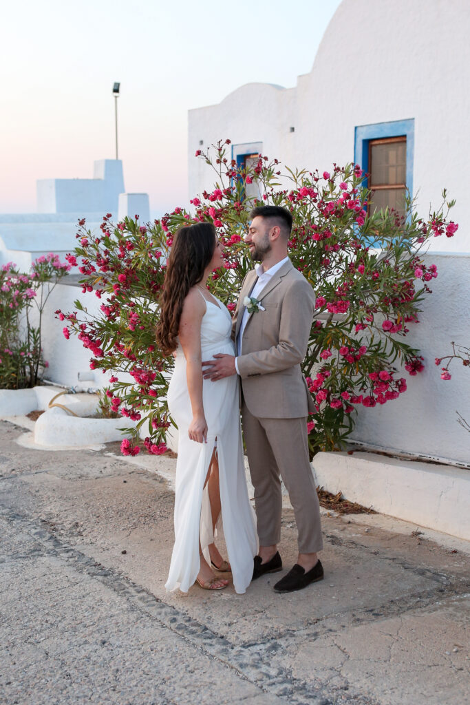 svatba v Řecku na Santorini