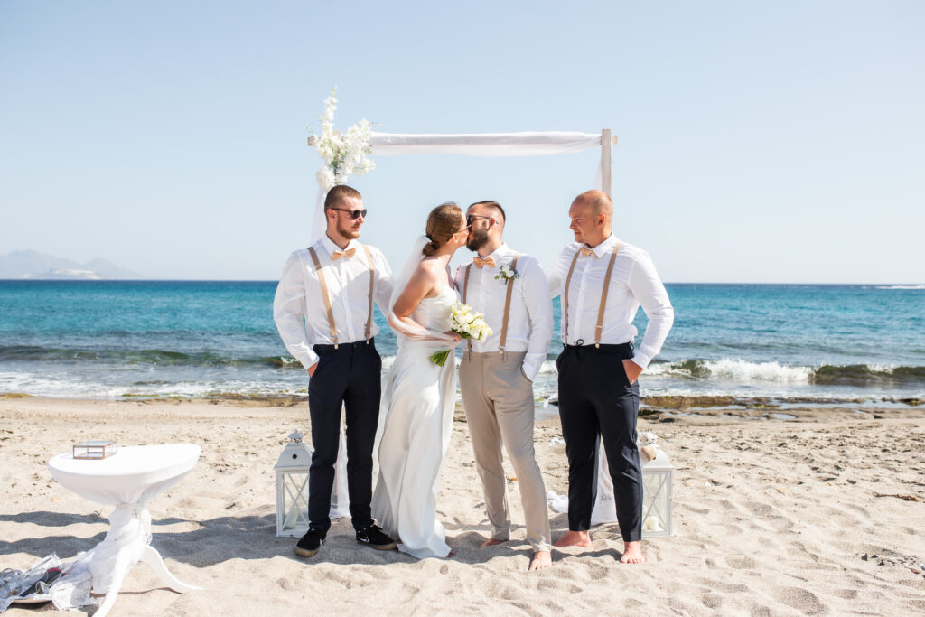 svatba v Řecku Kosu