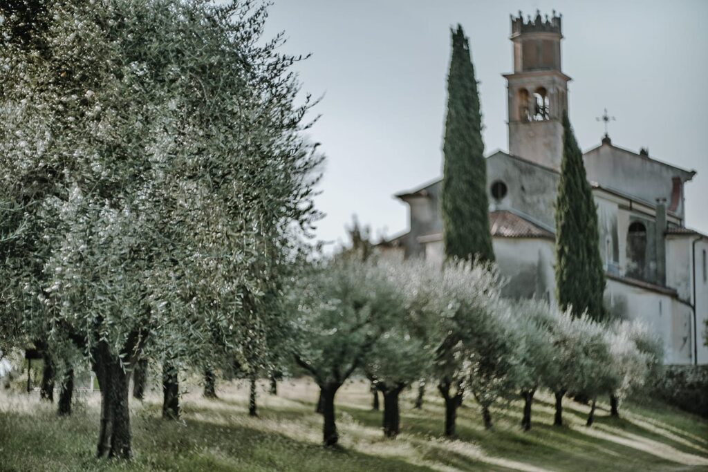 svatba v Itálii Prosecco Hills