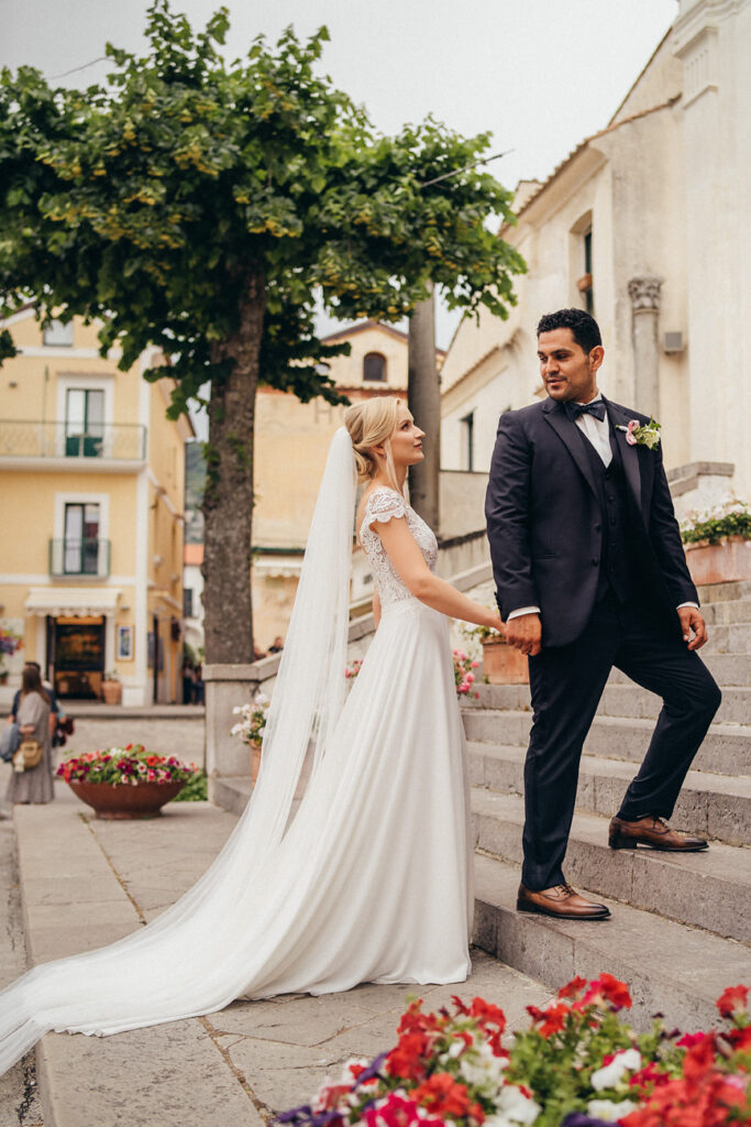 svatba v Itálii Amalfi Ravello