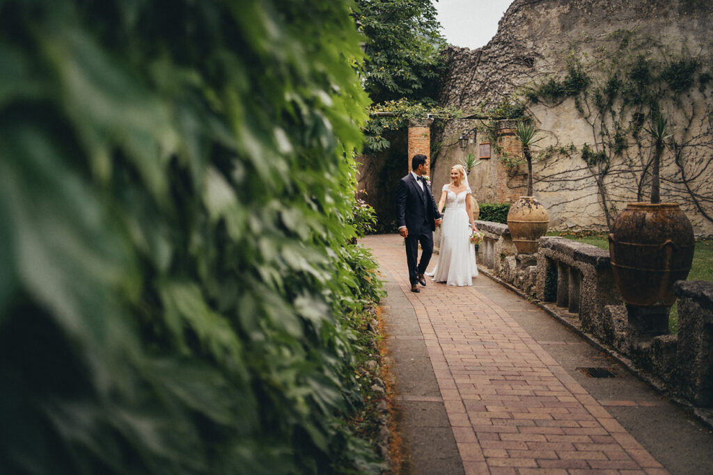 svatba v Itálii Amalfi Ravello