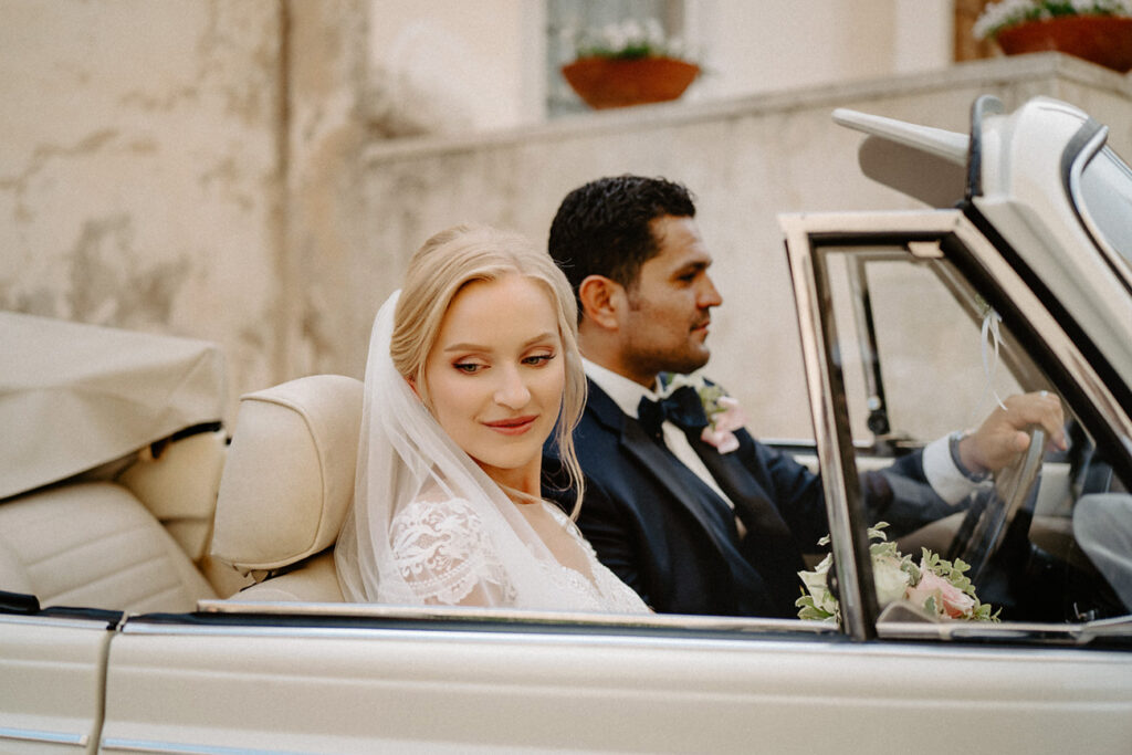 svatba v Itálii Amalfi Ravello