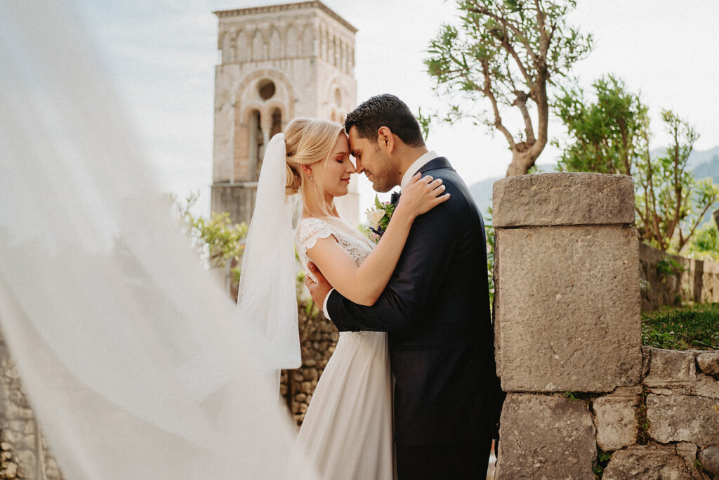 svatba v Itálii Amalfi Ravello