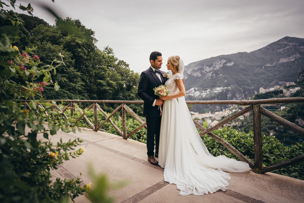 svatba v Itálii Amalfi Ravello