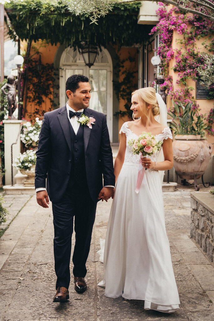 svatba v Itálii Amalfi Ravello