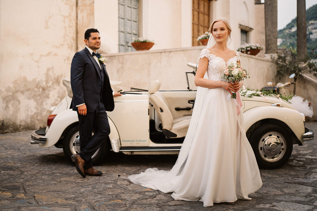 svatba v Itálii Amalfi Ravello