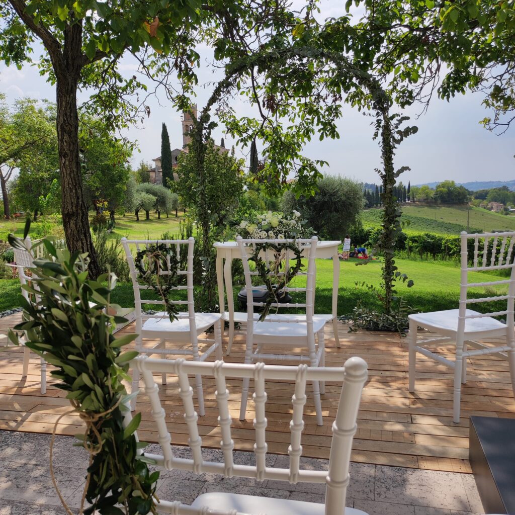 svatba v Itálii Prosecco Hills