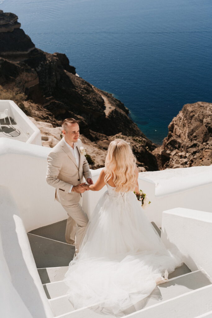 Svatba v Řecku na Santorini