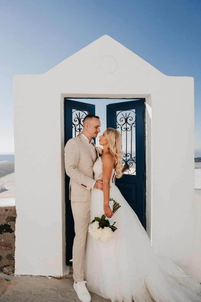Svatba v Řecku na Santorini