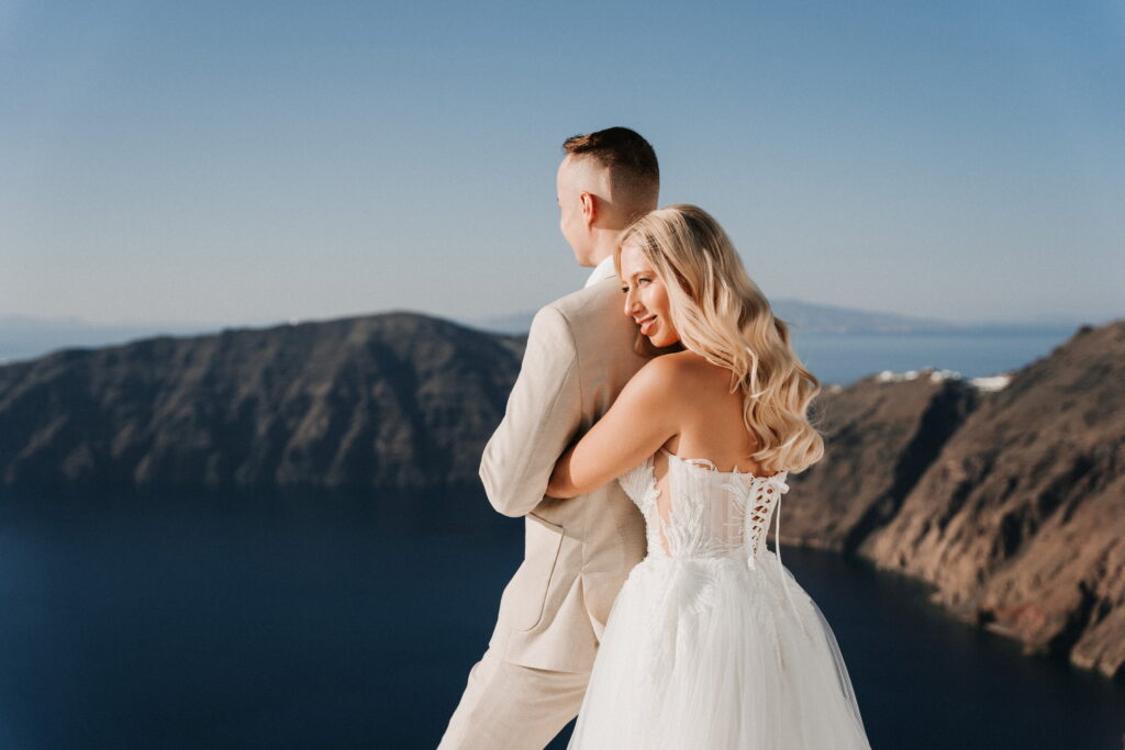 Svatba v Řecku na Santorini